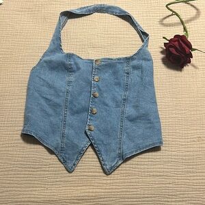 Denim vest